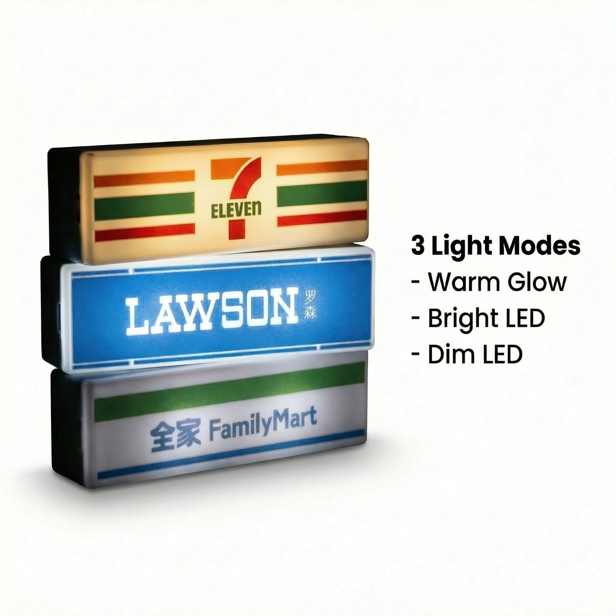 Kogusu ※断捨離ing　マーベル　ロゴライトミニ Amazon.com: LED Light-Up Japanese Mini Convienience Store Magnet
